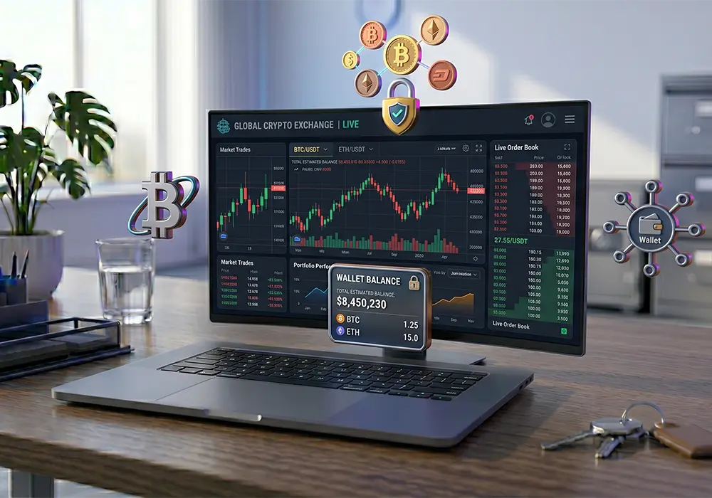 ZyCrypto: Professional Crypto Exchange with Spot & Binary Trading